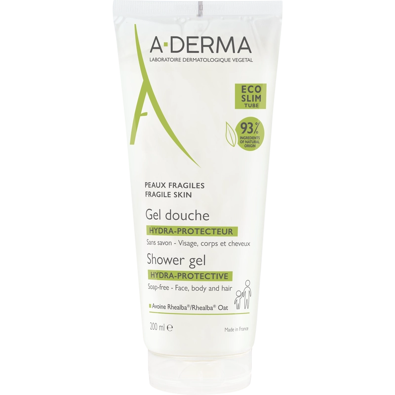 -derma Hydra-protective Shower Gel 200 Ml