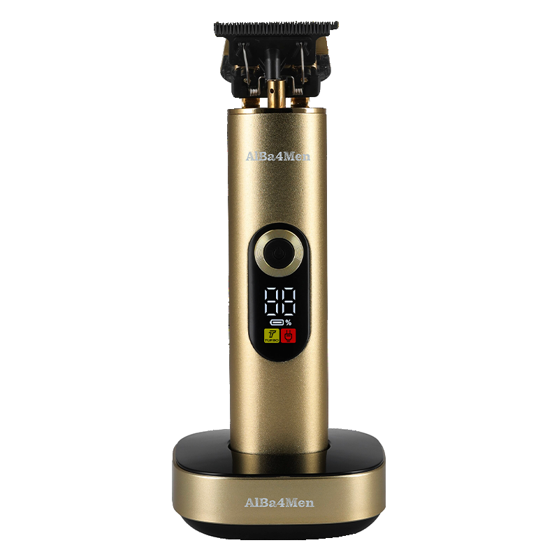 Alba4men  -blade Guldtrimmer  Inkl  Ladestander