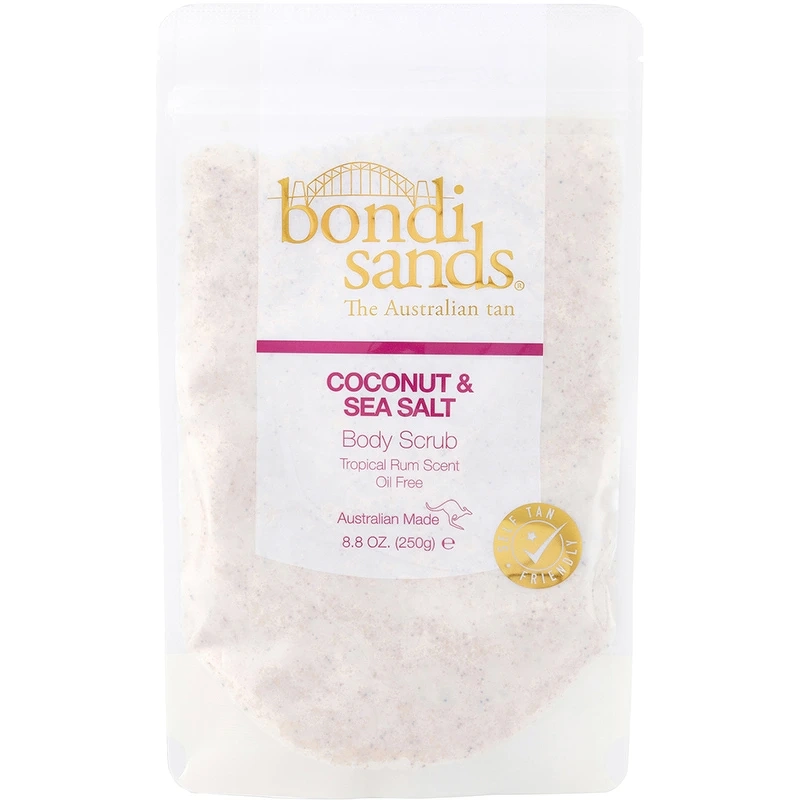Bondi Sands Tropical Rum Coconut   Sea Salt Body Scrub 250 Gr