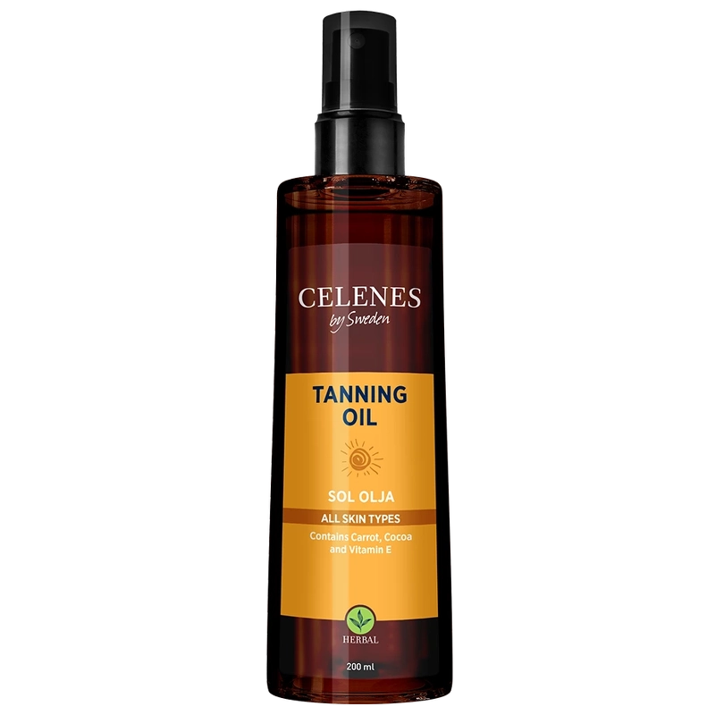 Celenes Herbal Tanning Oil 200 Ml