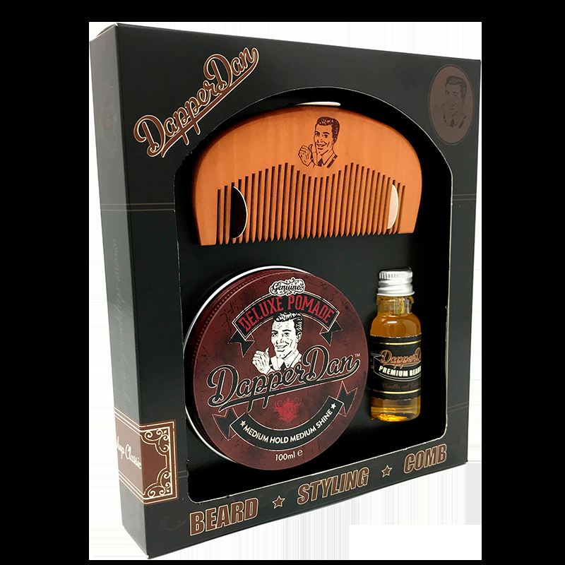 Dapper Dan Hair   Beard Deluxe Pomade Gaveæske