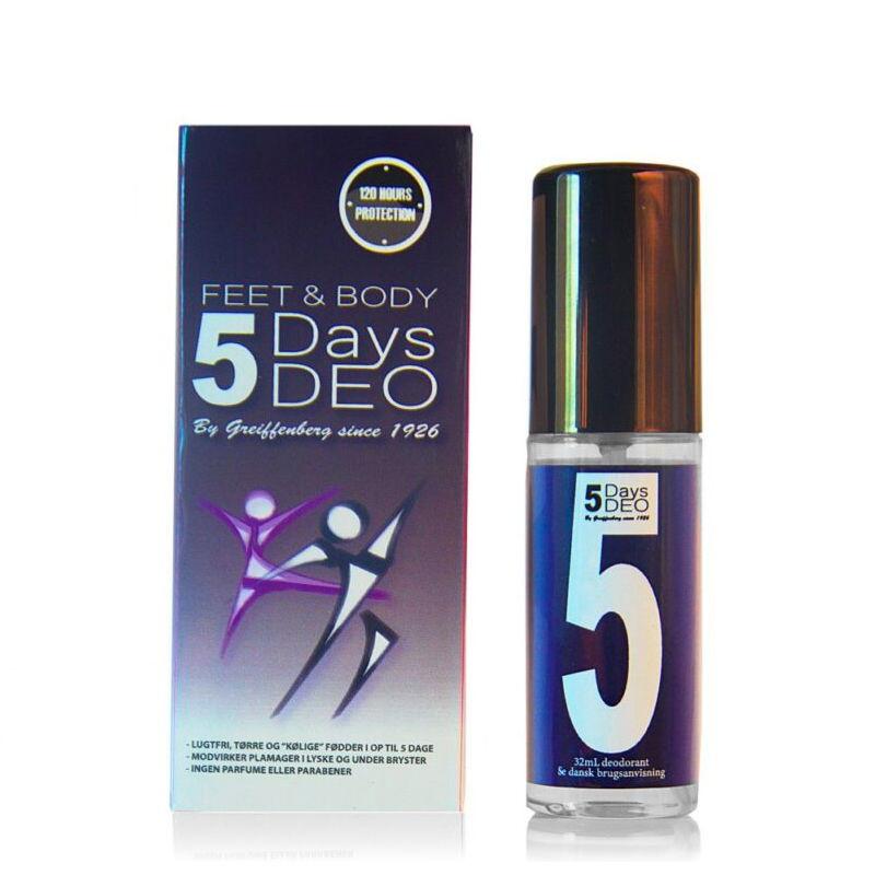 5days Deo Feet And Body Spray  32 Ml