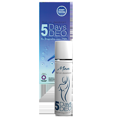 5days Deo Men Roll-on Antiperspirant  30 Ml