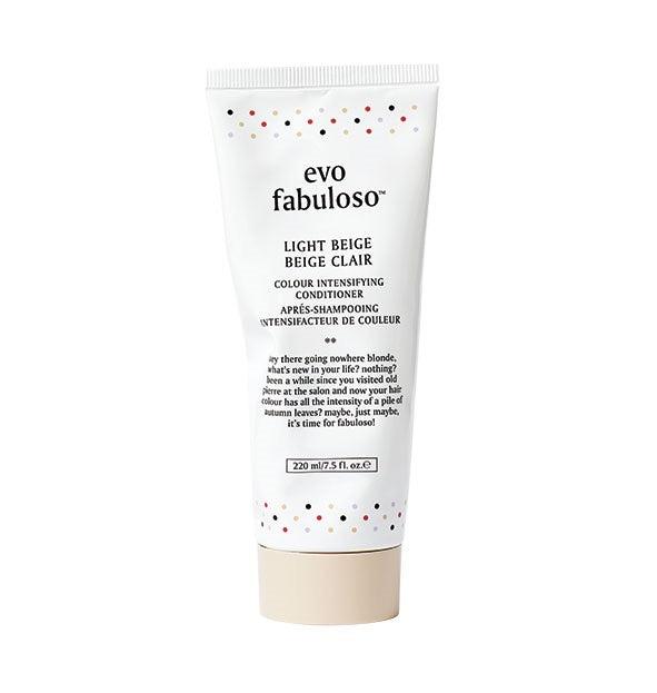 Evo Fabuloso Light Beige 220ml Hos Frisøren   Baronen