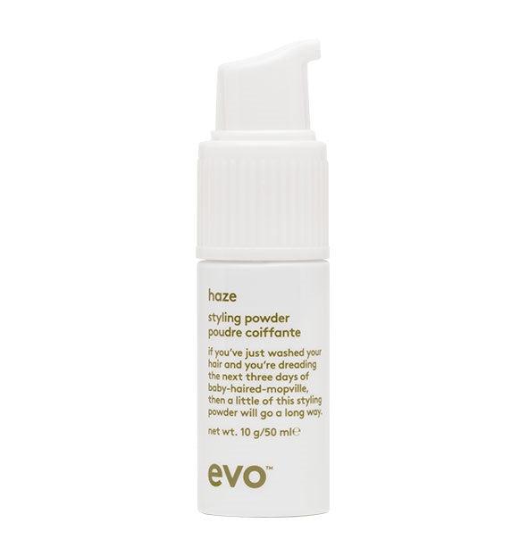 Evo Haze Styling Powder Pump 50ml Hos Frisøren   Baronen