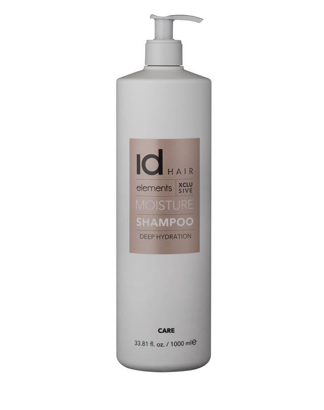 Id Hair Elements Xclusive Moisture Shampoo 1000ml Hos Frisøren   Baronen