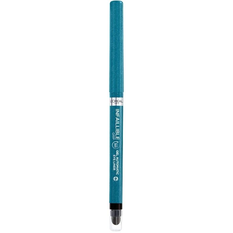 39 Oreal Paris Cosmetics Infaillible Grip 36h Gel Automatic Eyeliner 07 Turquoise Faux Fur