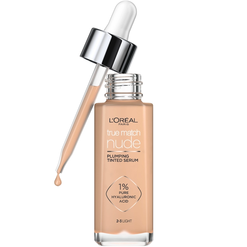 39 Oreal Paris Cosmetics True Match Nude Plumping Tinted Serum 30 Ml No   -  Light