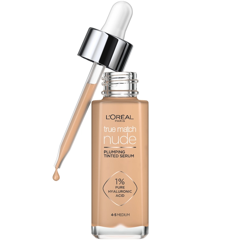 39 Oreal Paris Cosmetics True Match Nude Plumping Tinted Serum 30 Ml No   -  Medium