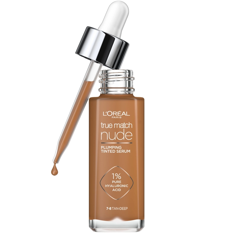 39 Oreal Paris Cosmetics True Match Nude Plumping Tinted Serum 30 Ml No   -  Tan-deep