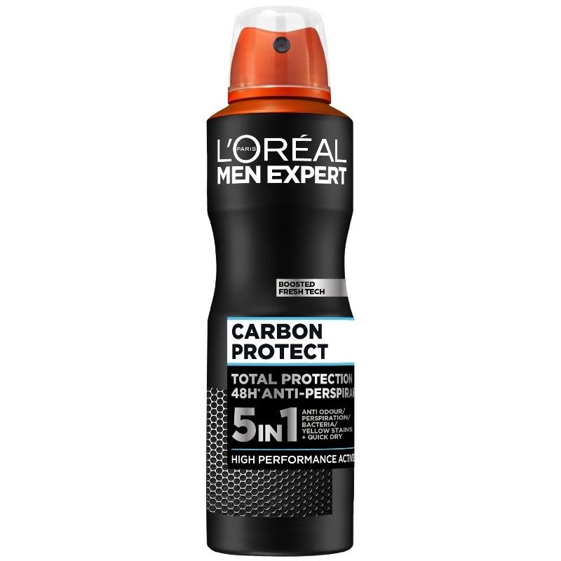 39 Oreal Paris Men Expert Carbon Protect Anti-perspirant Spray Deodorant 150 Ml