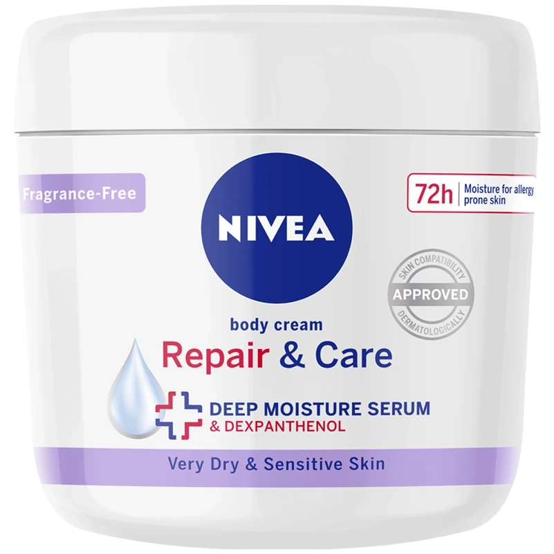 Nivea Body Cream Repair   Care 400 Ml
