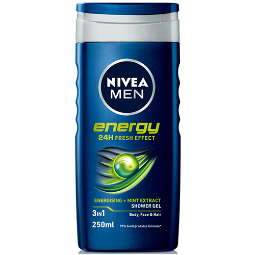 Nivea For Men Energy Shower Gel  250 Ml