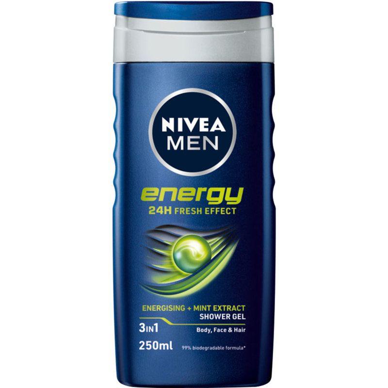 Nivea Men Energy Shower Gel 250 Ml