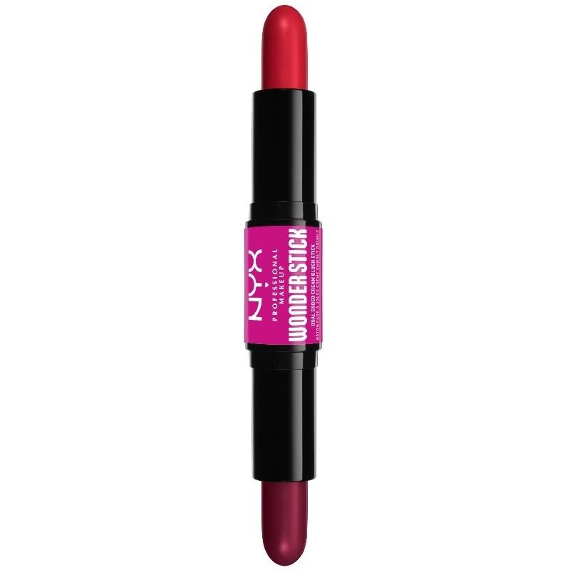 Nyx Prof  Makeup Wonder Stick Dual-ended Cream Blush Stick   Gr  05 Bright Amber   Fuchsia