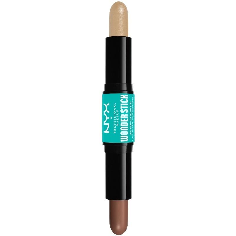 Nyx Prof  Makeup Wonder Stick Dual-ended Face Shaping Stick 34 Gr  02 Universal Light