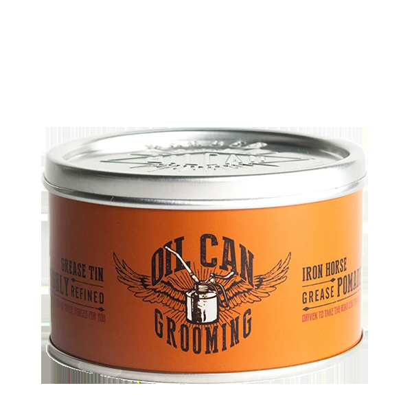 Oil Can Grooming Grease Pomade Iron Horse  100 Ml
