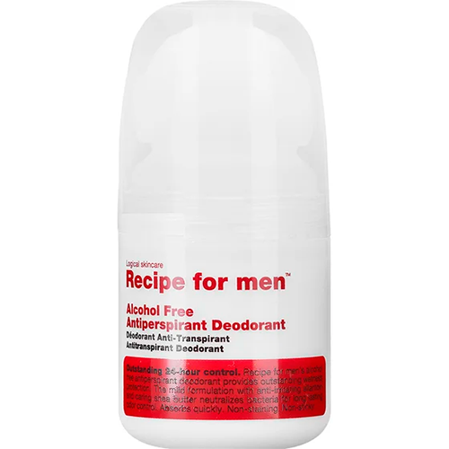 Recipe For Men Alcohol Free Antiperspirant Deo Roll-on  60 Ml