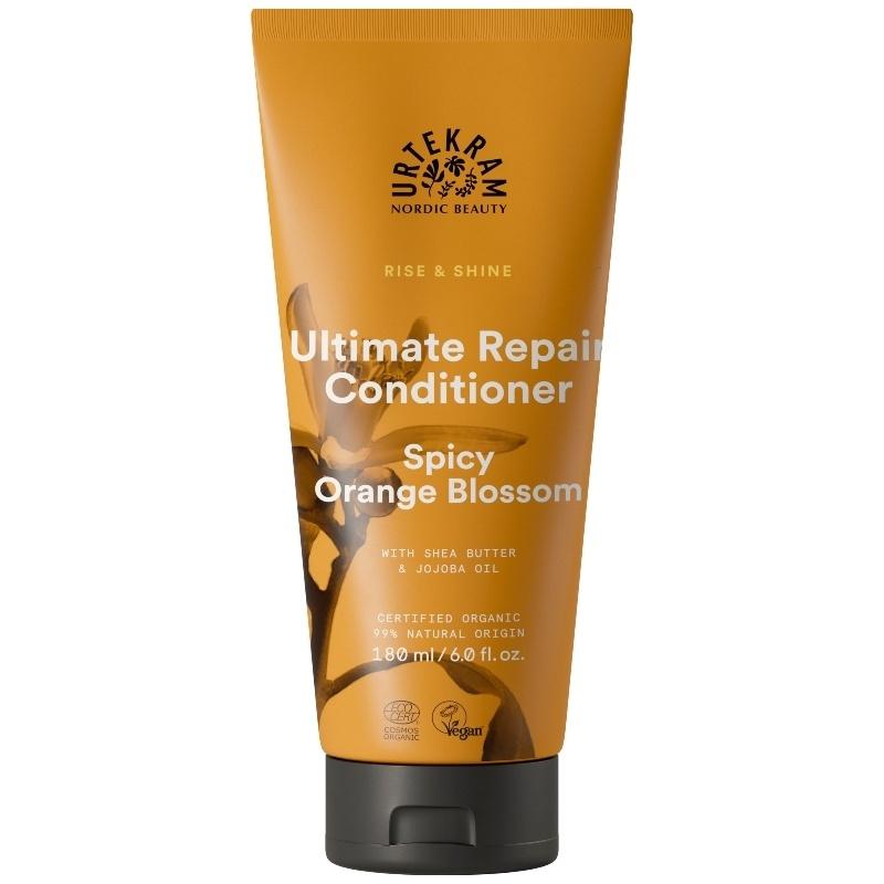 Urtekram Rise   Shine Ultimate Repair Conditioner Spicy Orange Blossom 180 Ml