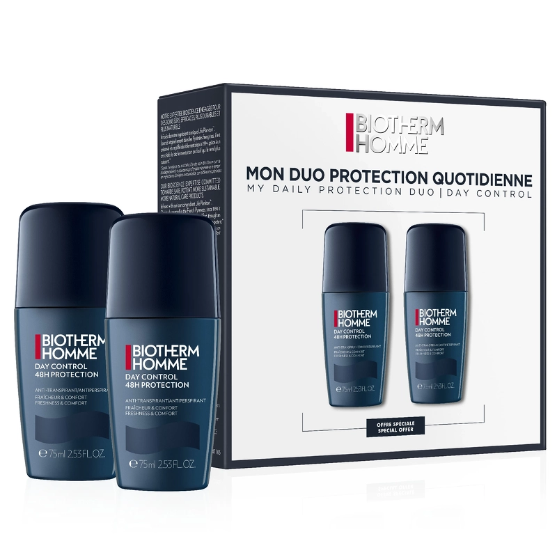 Biotherm Homme 48h Deo Roll-on Duo Sæt Limited Edition