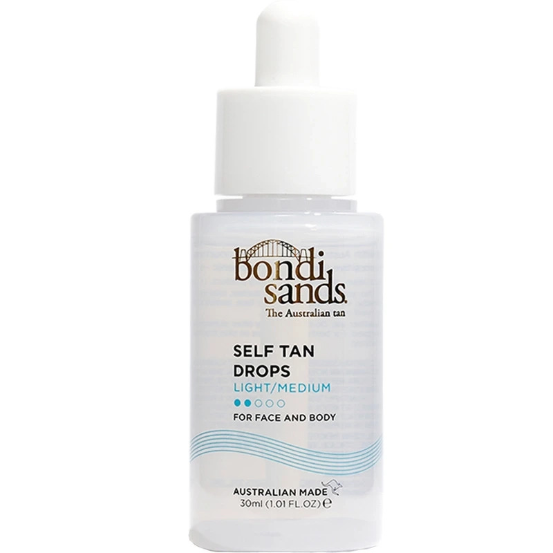 Bondi Sands Selvbruner Dråber Lys Mørk 30 Ml