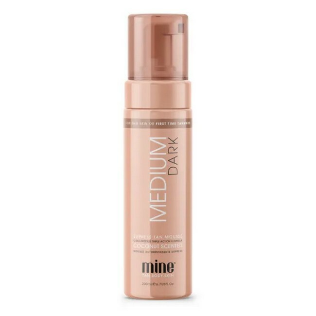 Minetan Mørk Selvbruner Mousse 200 Ml