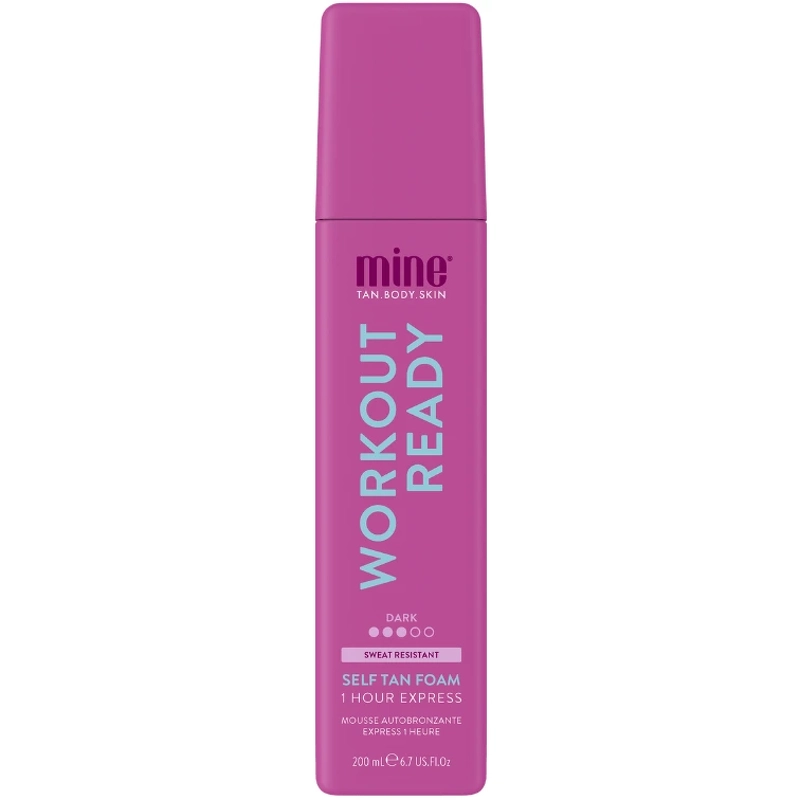 Minetan Workout Klar Selvbruner Skum 200 Ml