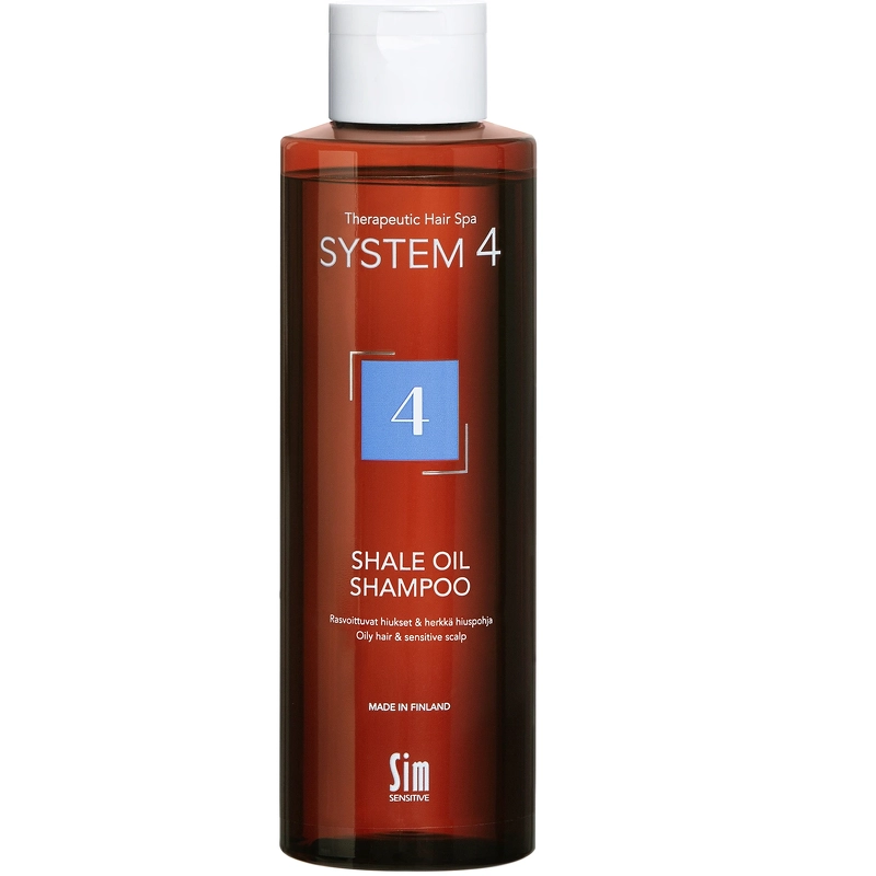 System Skiferolie Shampoo til Fedtet Hår 250 Ml